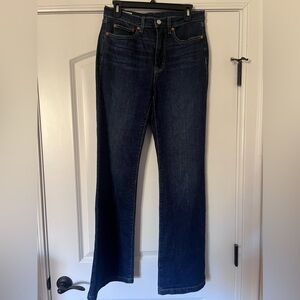 Perfect Condition Gap High Rise Flare Dark Wash Jeans